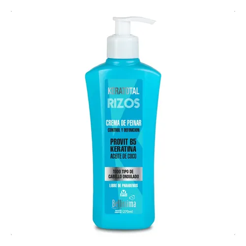 Crema De Peinar Keratotal Rizos Rulos X 270 Ml – Bellissima