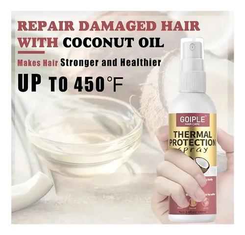 Goiple- Spray Protector Térmico Capilar. Aroma Coco. 100 Ml