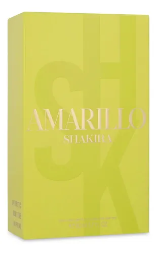 Perfume Mujer Shakira Amarillo 80 Ml