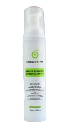 Espuma Limpiadora Facial Shampoo Cherimoya Pestañas Make Up