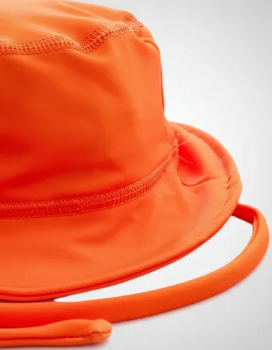 Gorro Infantil Tela Malla Bebe Niño Piluso Con Protección Uv Color Naranja Talle 4