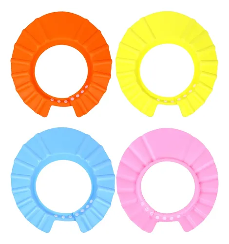 4 Gorros De Baño Eva, Ajustables, A Prueba De Champú