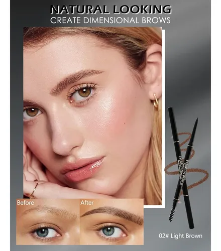 Set De Lápices De Cejas Waterproof Marca Desconocida 12
