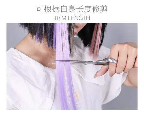 Pelucas Sintéticas Con Clip For Extensiones De Cabello Colo