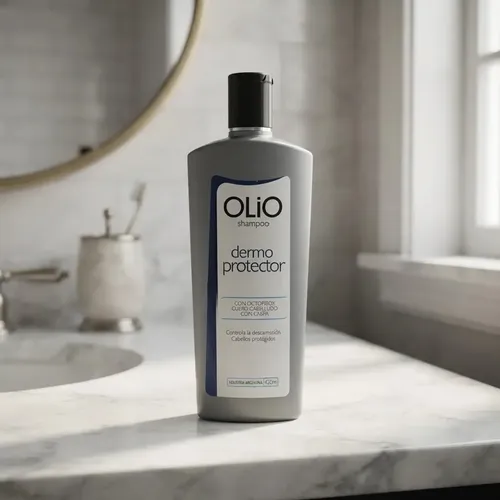 Shampoo Anticaspa Dermoprotector Olio 420ml Control Caspa Cuero Cabelludo Octopirox Hipoalergénico Dermatológicamente Testeado Tratamiento Anticaspa Uso Frecuente Cabello Saludable
