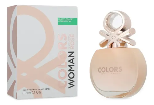Perfume Para Mujer Colors Rose Edt Spray 80ml Benetton
