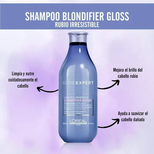 Shampoo Rubios L’Oréal Professionnel Blondifier GLOSS 300ml