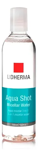 Aqua Shot Locion Micelar Limpiadora Lidherma 190 Ml