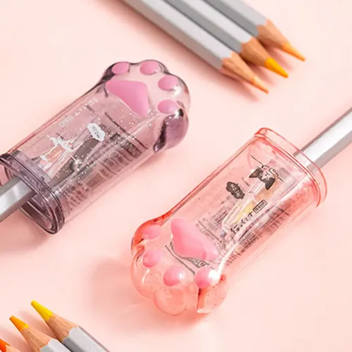(pk) Sacapuntas Para Lápices De Maquillaje, Apto Para