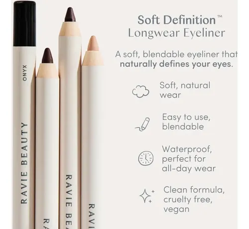 Delineador Ravie Beauty Umber Larga Duración