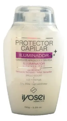 Protector Termico Iluminador Brillo Sedoso Iyosei 150g Capilar
