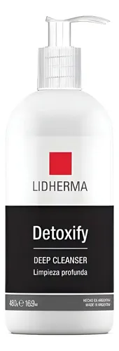 Detoxify Deep Cleanser Gel Jabonoso De Limpieza 480 Lidherma