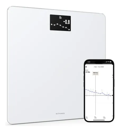 Báscula Inteligente Withings Body Digital Wi-fi Con Sincroni