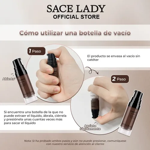 Sace Lady Gel For Cejas Fijador Waterproof Larga Duración