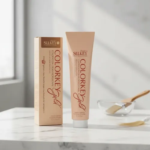 Tintura Sillkey Colorkey Gold 60g Cabello Permanente