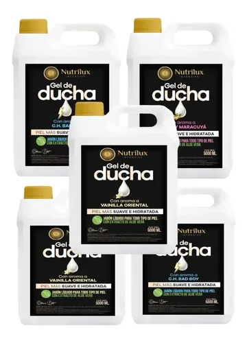Gel De Ducha Cremoso Premiun Jabon Liquido Corporal 25 Lits