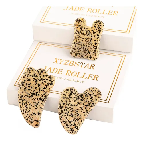 Set De Herramientas Faciales Gua Sha Xyzbstar, Masajeador Ra