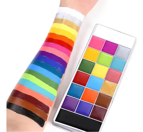 Gya Kit De Maquillaje Pintura Pintacaritas Body Paint Gya