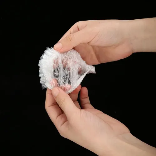 Gorro Ducha Impermeable Transparente Desechable 100 Piezas