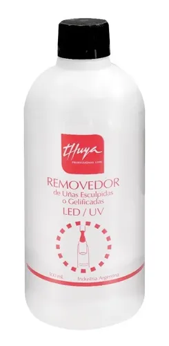 Removedor Esmalte Semipermanente Thuya 500ml + Broches Pies