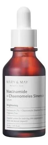 Mary & May Sérum Niacinamide Chaenomeles 30ml Hipoalergénico Facial