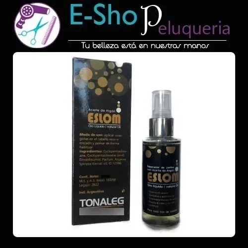 Serum Aceite De Argan Eslom Oro Liquido X 60ml