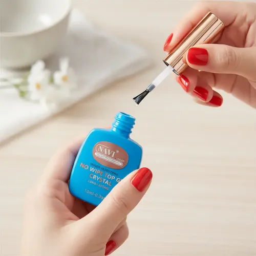Top Coat Navi 10ml. Uñas Uv/led Semipermanente