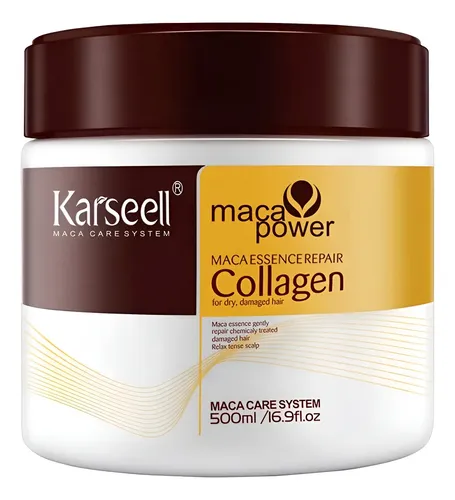 Máscara Capilar Karseell Maca Power Colageno Activo X 500ml