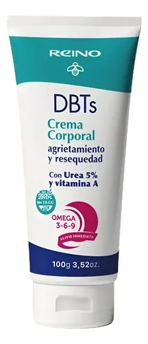 Crema Corporal Reino Dbts Para Agrietamiento Y Resequedad