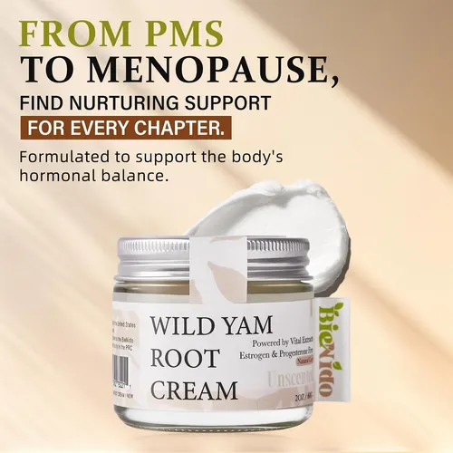 Crema De Yam Silvestre Para Mujeres 1.7 Oz
