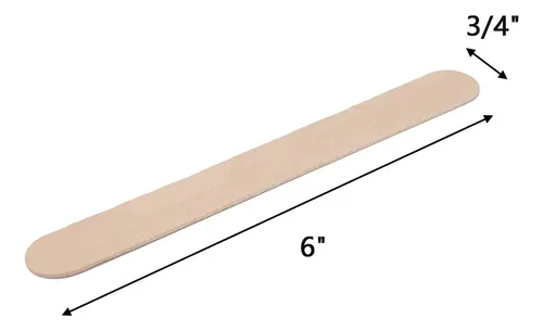 Palitos De Cera Grandes De Madera Para Depilación Y Manuali