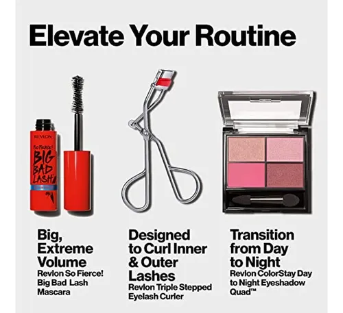 Rizador De Pestañas Y Rímel De Revlon, Corte De Pestañas Tri