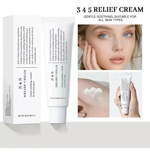 Crema De Alivio Mz 345, Crema Reparadora Intensiva 345 Todo Tipo De Piel