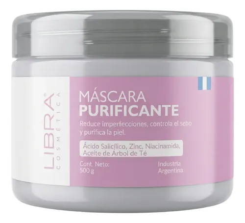 Libra Mascara Facial Purificante Reduce Imperfecciones 500g