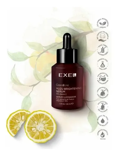 Exel Green Line Dermo Vegan Skincare Serum Iluminador 30ml