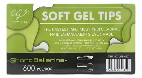 Tips Soft Gel X600u. De City Girl.
