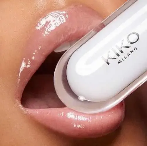 Lip Volume Transparente Kiko Milano Acabado Brillante Color Blanco