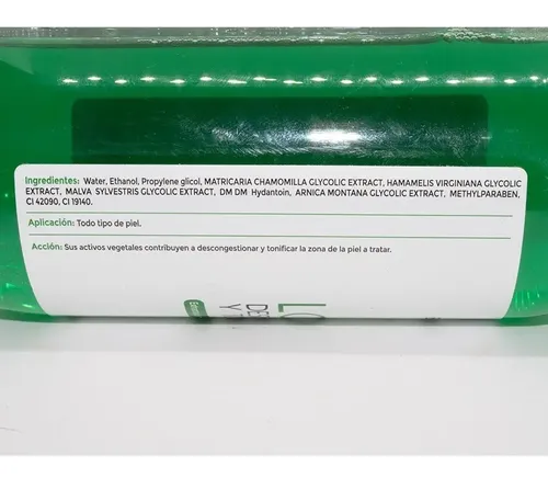 Loción Descongestiva Y Tonificante Biobellus 500 ml