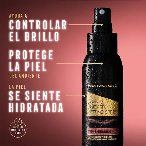 Spray Fijador Max Factor Facefinity Transparente