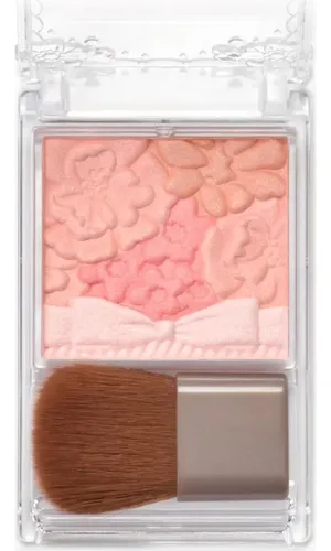 Rubor Iluminador Canmake Glow Fleur Cheeks 01 Peach Fleur