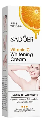 Crema Aclaradora Sadoer Vitamina C Para Axilas Neutra