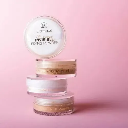 Polvo Fijador Invisible Dermacol Maquillaje Hipoalergenico