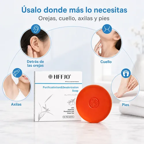 Jabón De Caqui Mirai Clinical En Barra Desodorante Corporal