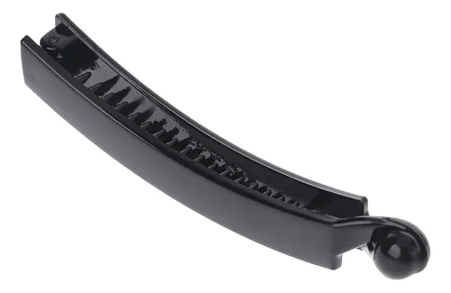 Pack De 2 Pinzas Para El Pelo Negras Cuadradas Con Forma De