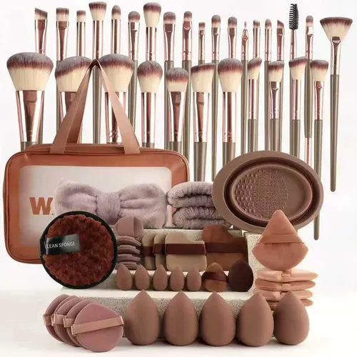 67 Piezas De Herramientas De Maquillaje Flexibles