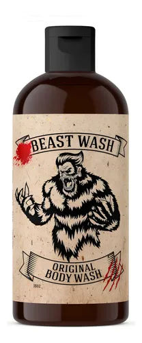 Jabón Corporal Johnny Slicks Beast Wash Hidrata Piel 480 Ml