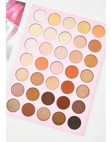 Paleta 35 Sombras Ojos Rude Cosmetics Manga Anime Book 2 Mate Satinado
