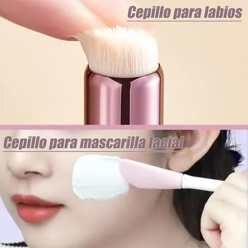 Brochas Maquillaje Profesional 15 Piezas Set De Brochas 1 Z
