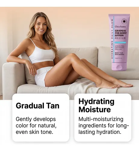 Sela Loción Corporal Hidratante Bronceadora Oceaura S.sz