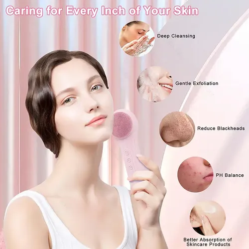 Cepillo Limpiador Facial Sonic Waterproof Ipx7